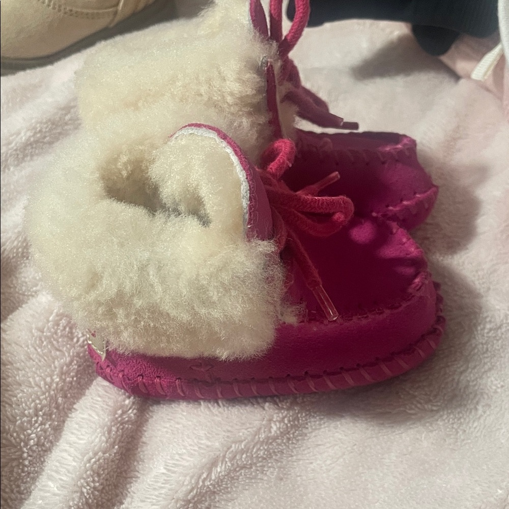 Ugg Cozy Pink Kids Shoes